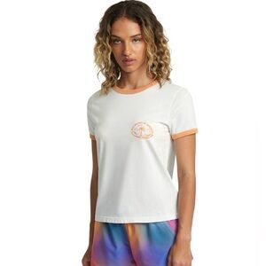 NWOT RVCA Rose Machado Encinitas Tee